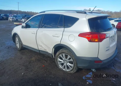2014 Toyota Rav4 Limited z USA, uszkodzony, nr VIN 2T3DFREV9EW199044